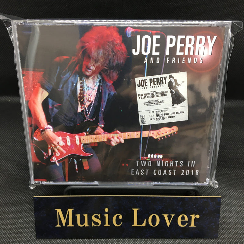 JOE PERRY AND FRIENDS / TWO NIGHTS IN EAST COAST 2018 (3CDR)