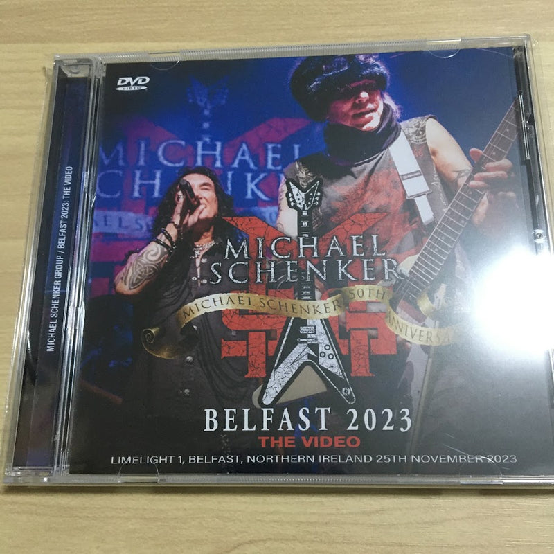 MICHAEL SCHENKER GROUP / BELFAST 2023 THE VIDEO (1DVDR)