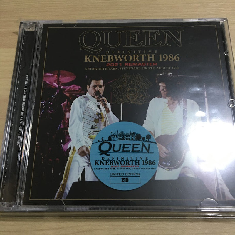 QUEEN / DEFINITIVE KNEBWORTH 1986 2021 REMASTER (2CD+1DVDR)