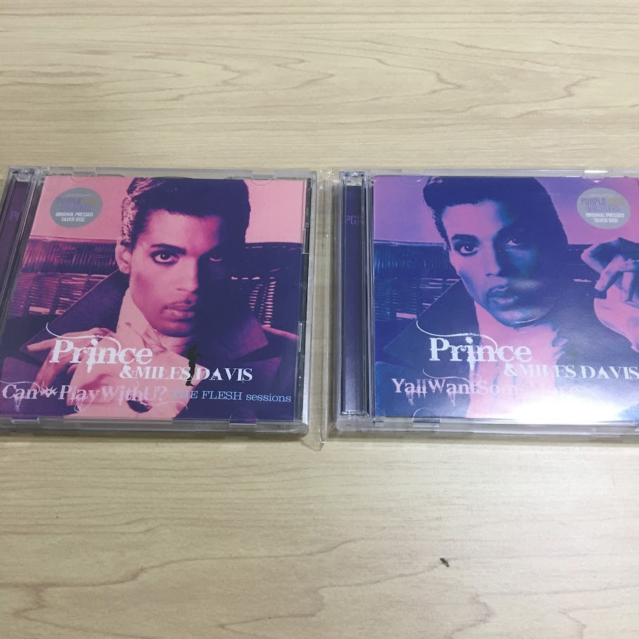 Prince Miles Davis The Flesh Sessions 4CD Set Y'all Want Some More CAN –  Music Lover Japan