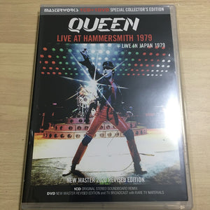 QUEEN / LIVE AT HAMMERSMITH 1979 + JAPAN [1CD+1DVD]
