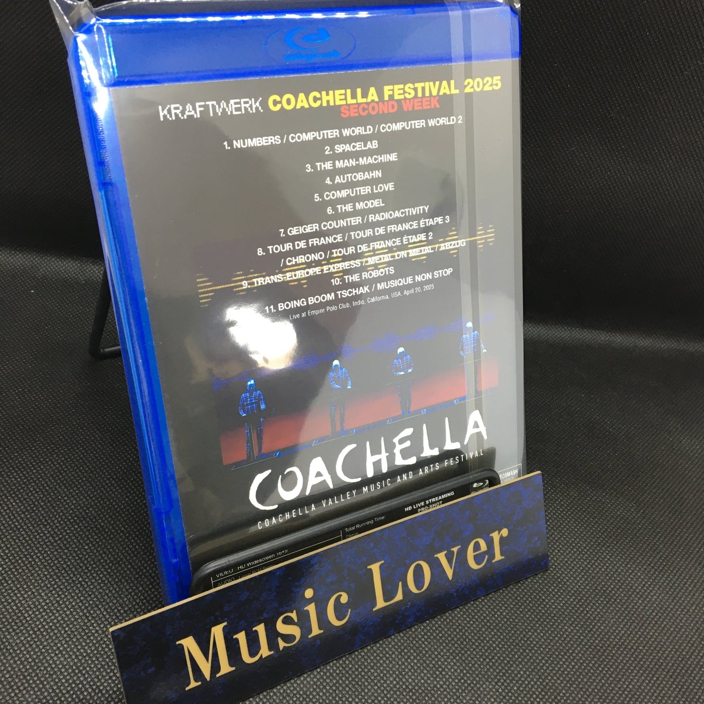 KRAFTWERK / COACHELLA FESTIVAL 2025 2ND WEEK PRO SHOT (1BDR)