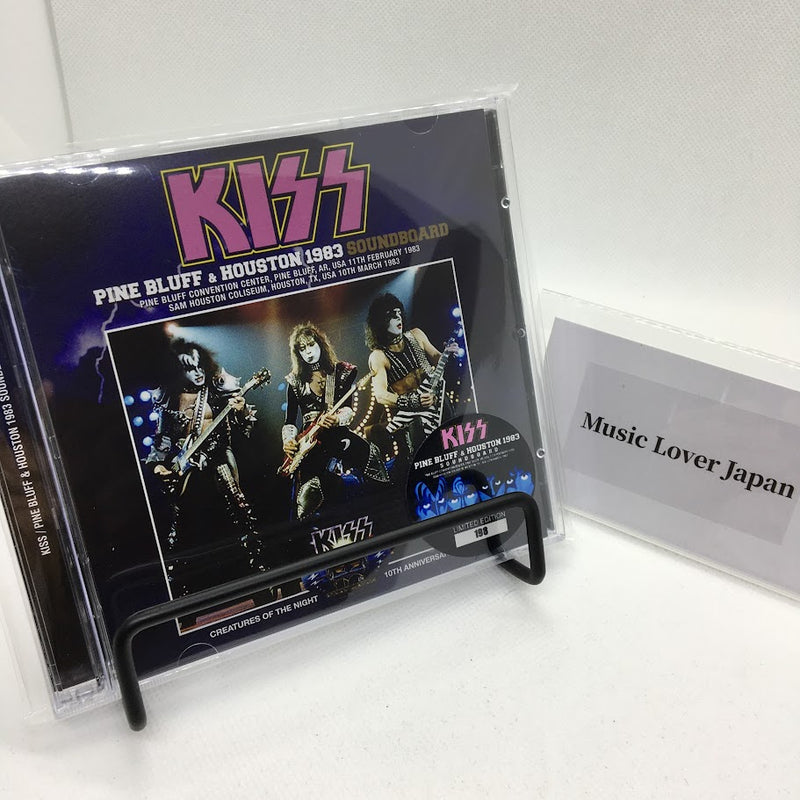 KISS / PINE BLUFF & HOUSTON 1983 SOUNDBOARD (2CD)