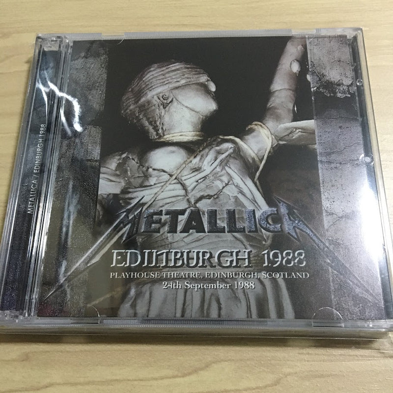 METALLICA / EDINBURGH 1988 (2CD+1DVDR)