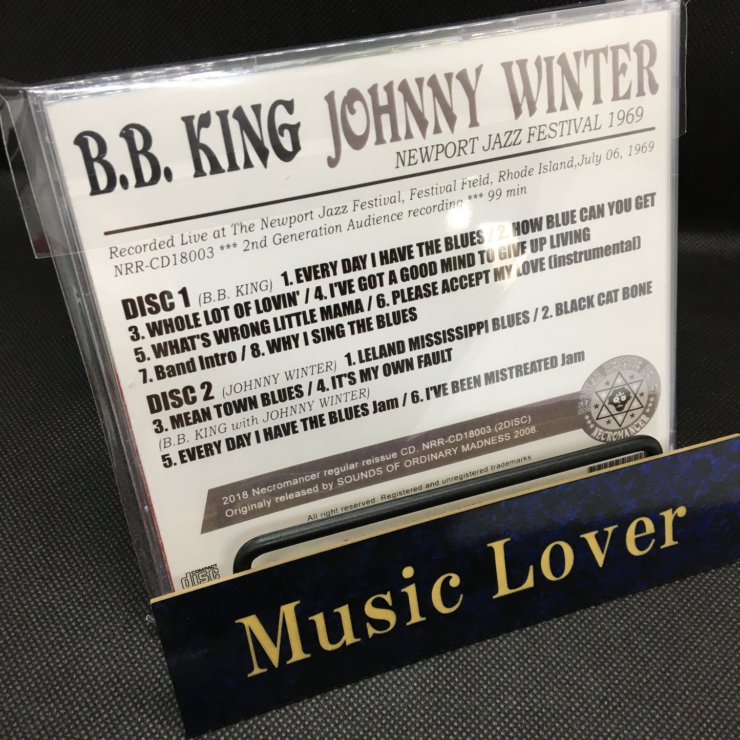 B.B. KING / JOHNNY WINTER / NEWPORT JAZZ FESTIVAL 1969 (2CDR)