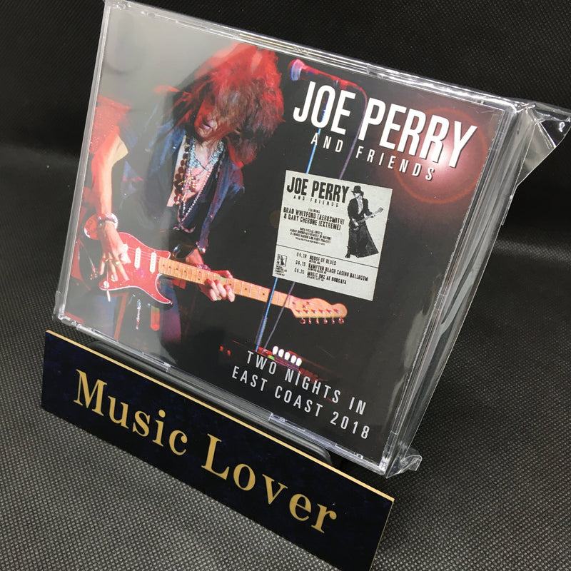 JOE PERRY AND FRIENDS / TWO NIGHTS IN EAST COAST 2018 (3CDR)