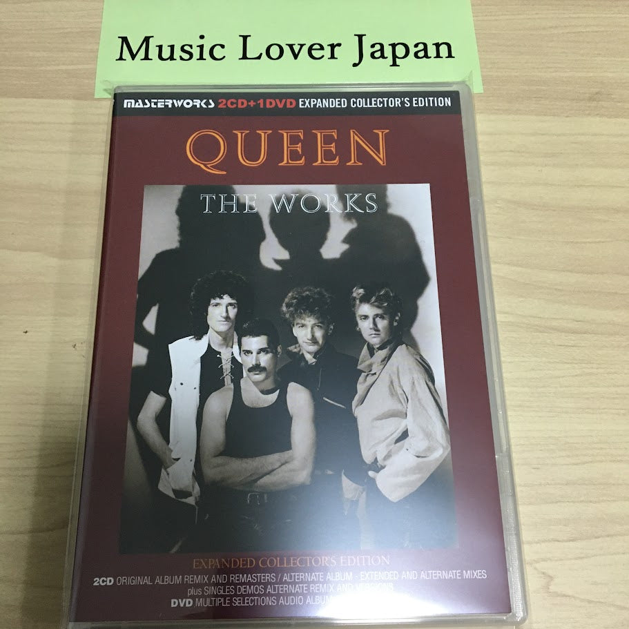 Queen The Works Expanded Collector's Edition 2 CD 1 DVD Tall Case Masterworks