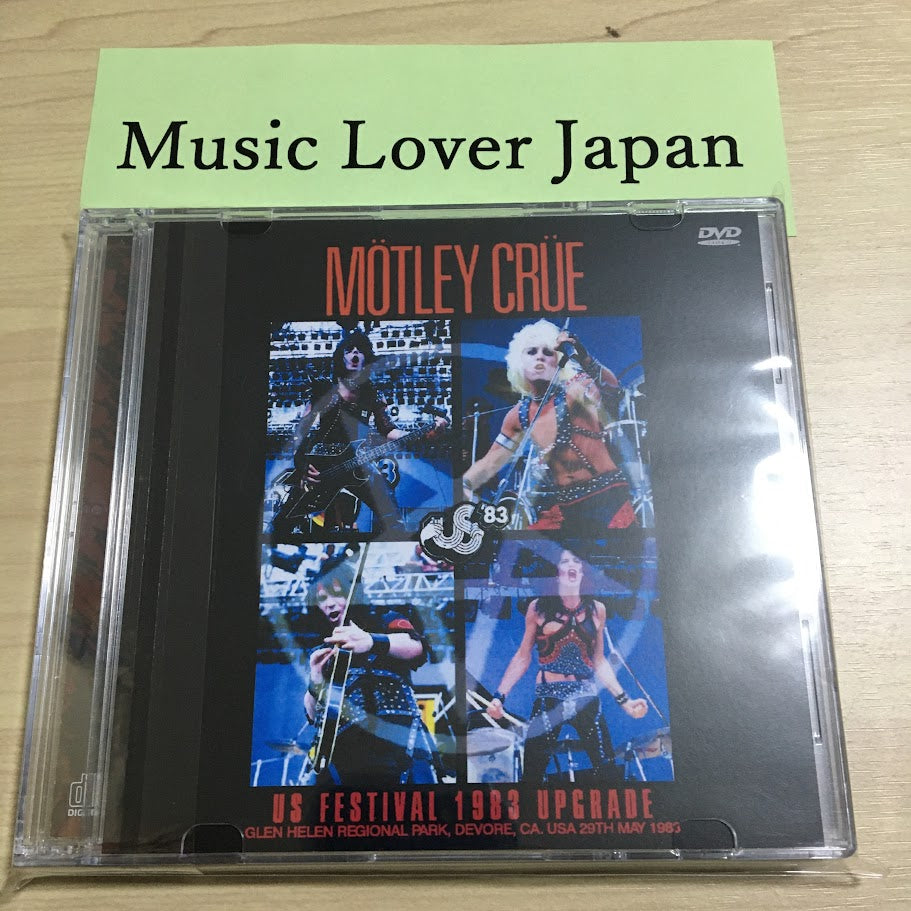 MOTLEY CRUE / SAN ANTONIO 1983 SOUNDBOARD (1CD+1DVDR) – Music Lover Japan