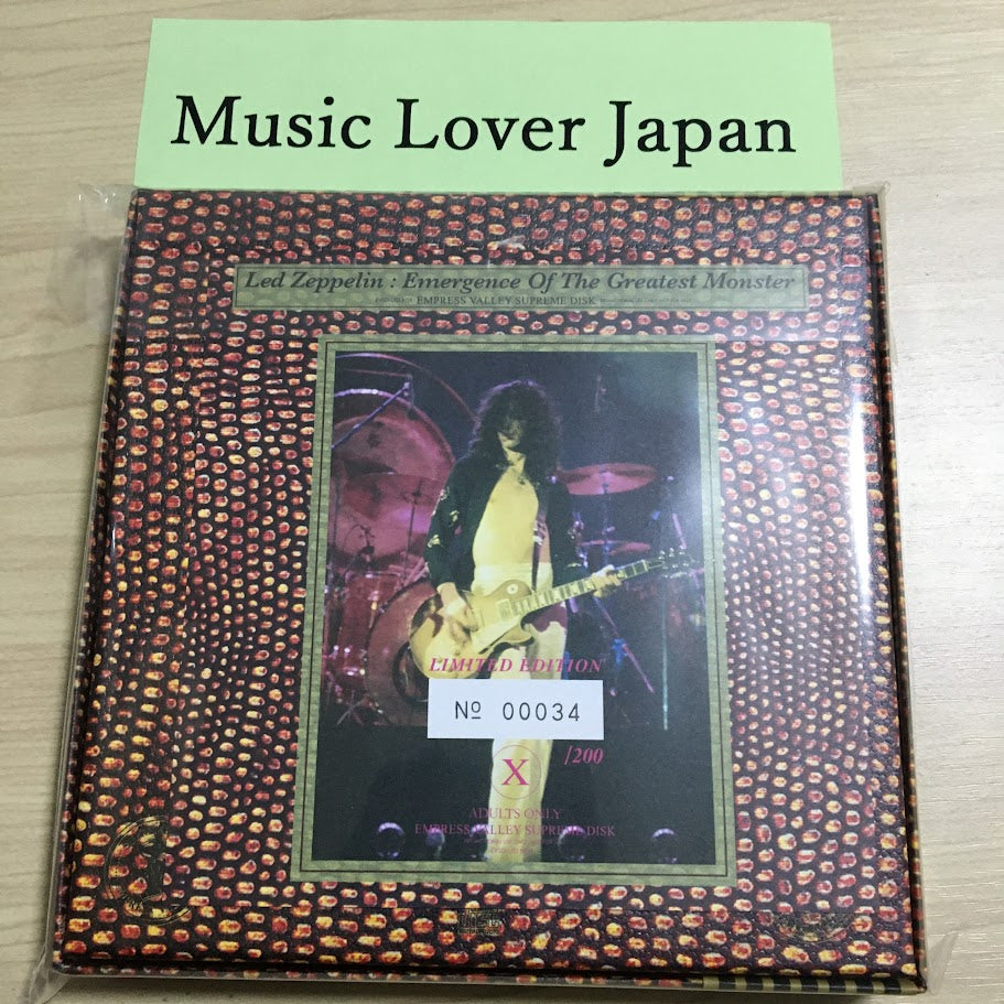 LED ZEPPELIN / EMERGENCE OF GREAT MONSTER BOX (13CD) Empress Valley