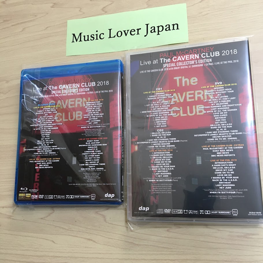 PAUL McCARTNEY / Live at The CAVERN CLUB 2018 [2CD/1DVD+1BLURAY]