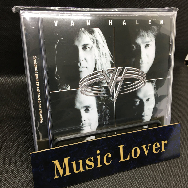 VAN HALEN / TOKYO DOME 1989 1ST NIGHT SOUNDBOARD STEREO SOUNDBOARD (1CD+1DVDR)