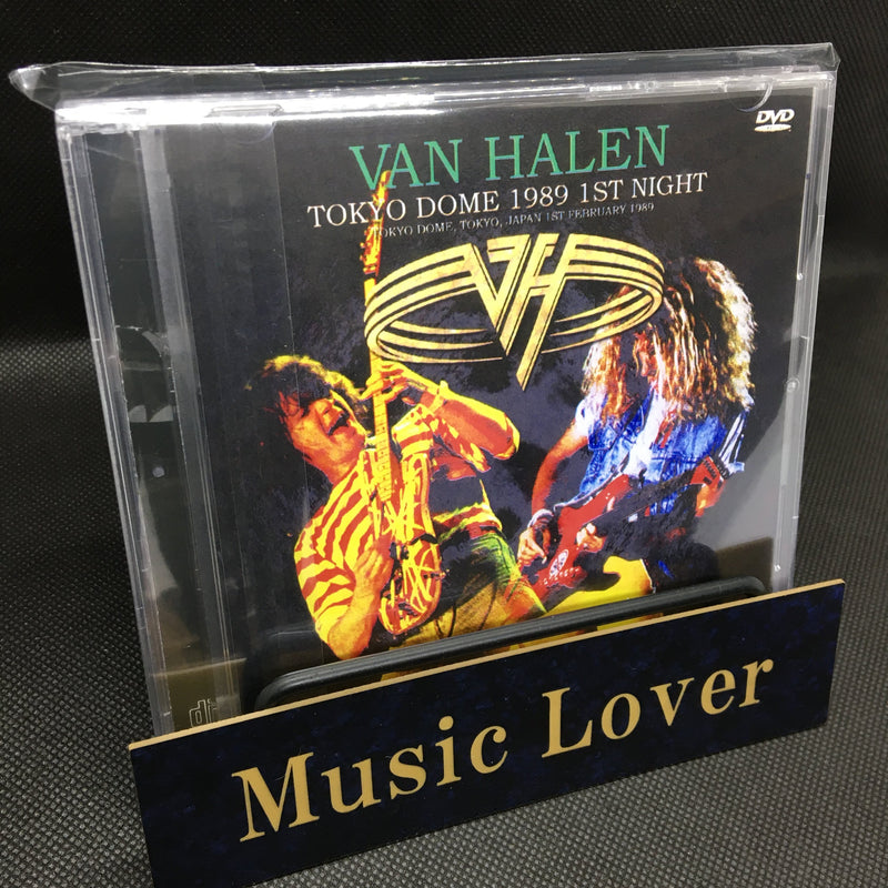 VAN HALEN / TOKYO DOME 1989 1ST NIGHT SOUNDBOARD STEREO SOUNDBOARD (1CD+1DVDR)