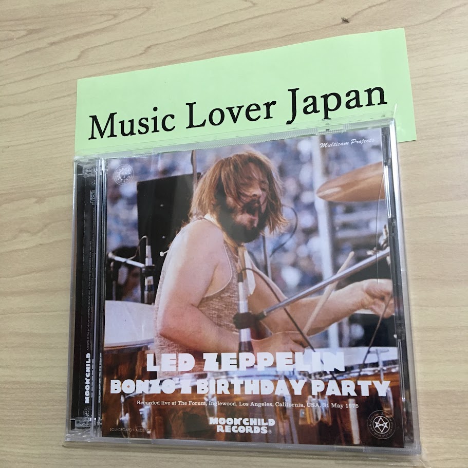 Led Zeppelin Bonzo's Birthday Party 3CD 17 Tracks Moonchild Records