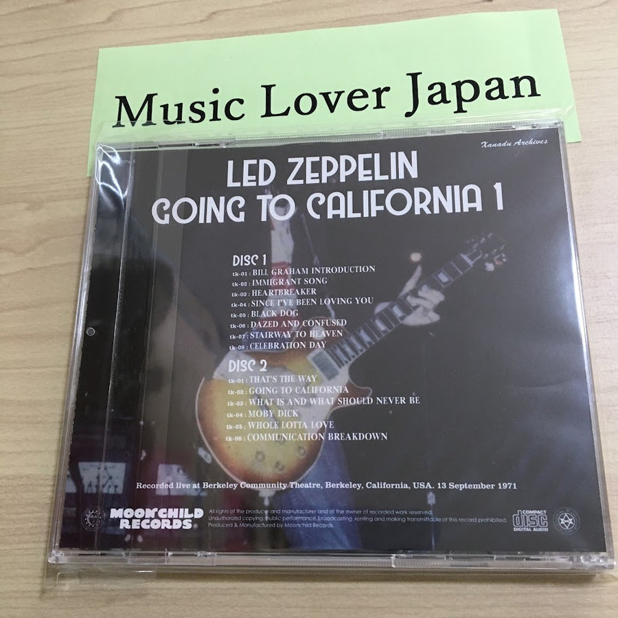 Led Zeppelin Going To California 1 CD 2 Discs 14 Tracks