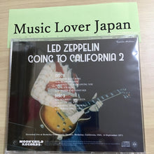 Load image into Gallery viewer, Led Zeppelin Going To California 2 CD 2Discs 9 Tracks Moonchild Records
