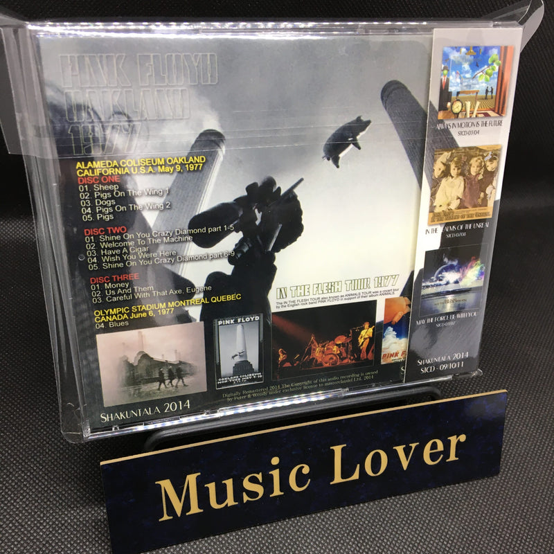 洋楽 Pink Floyd OAKLAND1977 2CD PINK FLOYD / OAKLAND 1977, 2-CD, EMPRESS VALLEY - Red Ring