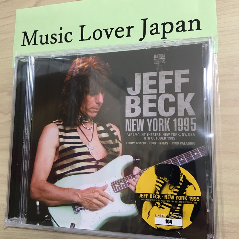 JEFF BECK / NEW YORK 1995 (1CD)