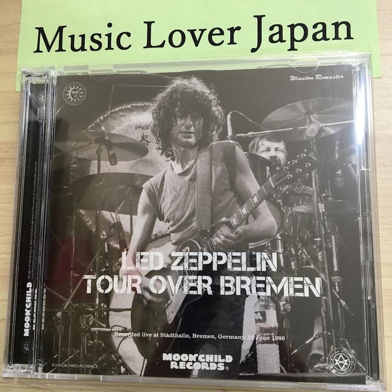 Led Zeppelin Tour Over Bremen Winston Remaster 1CD 16 Tracks Moonchild Soundboard