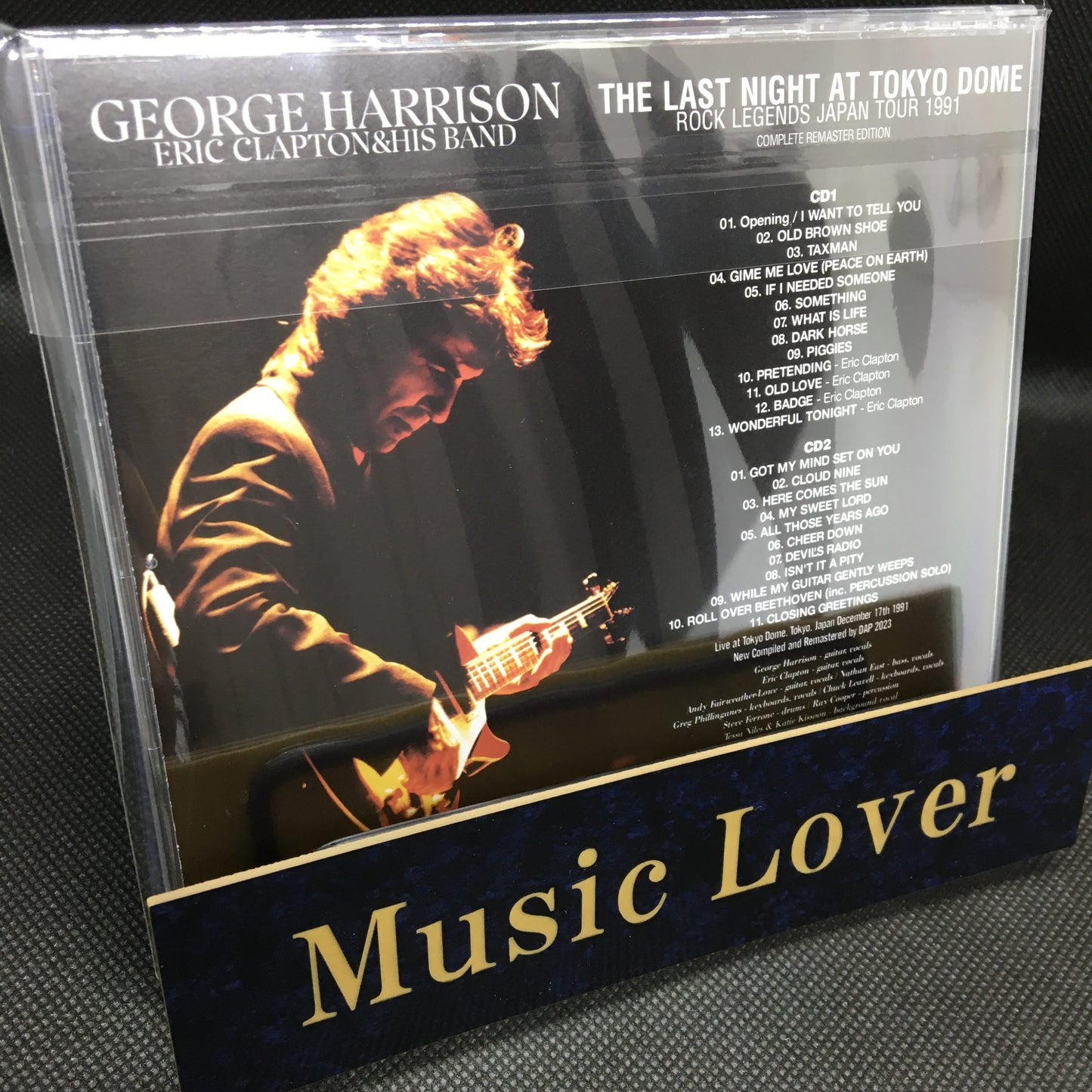 GEORGE HARRISON WITH ERIC CLAPTON & HIS BAND / THE FIRST NIGHT AT YOKOHAMA ARENA (2CD)