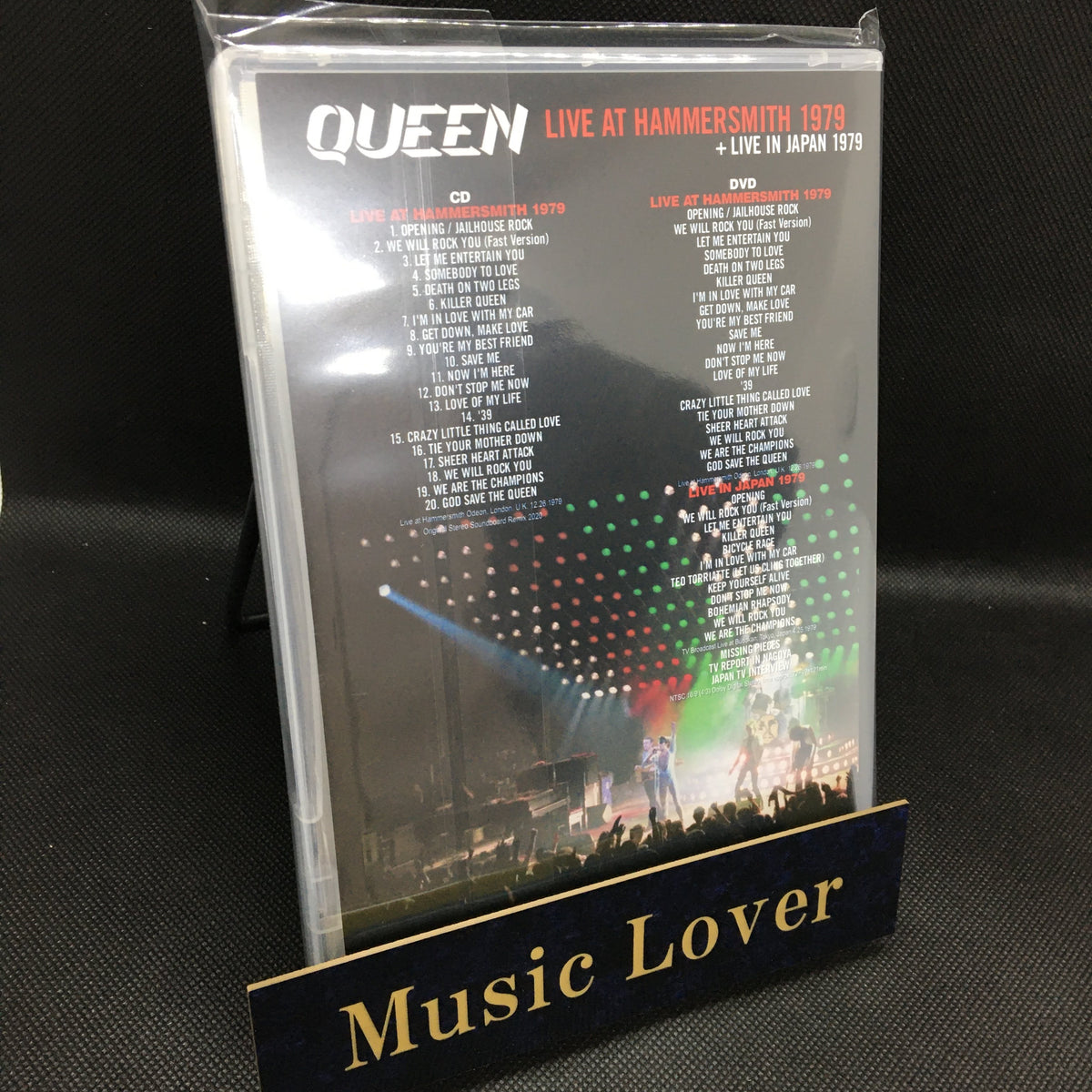 QUEEN / LIVE AT HAMMERSMITH 1979 + JAPAN 1CD 1DVD