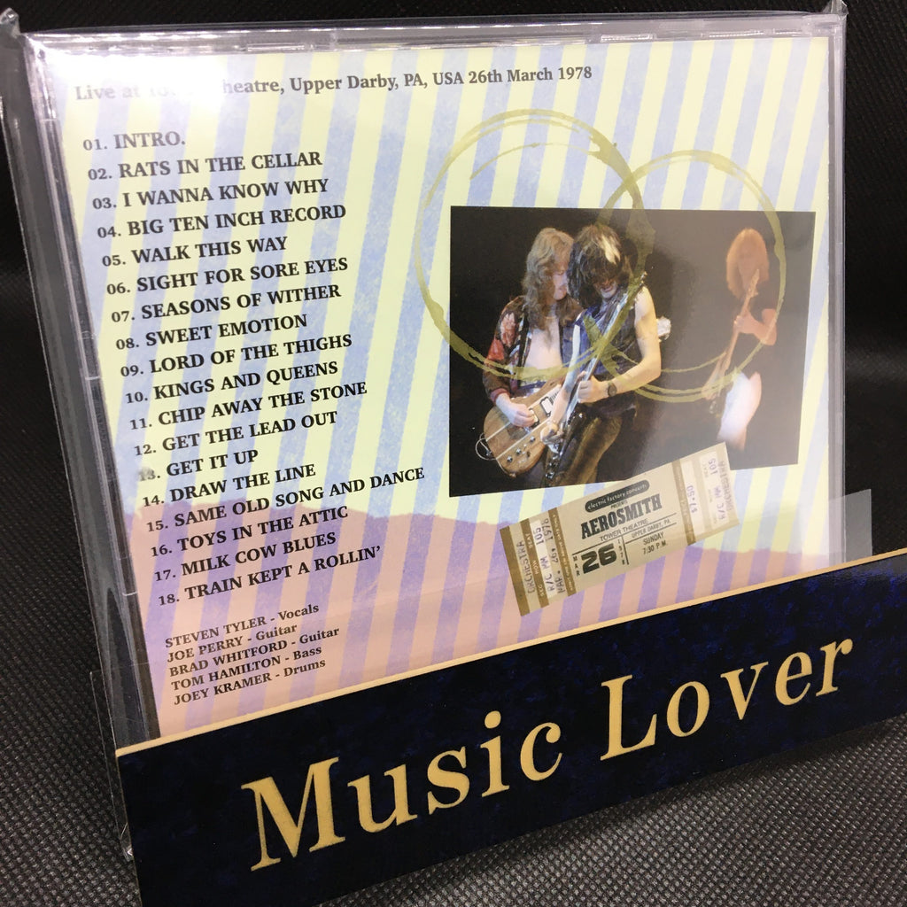 AEROSMITH / UNRELEASED LIVE BOOTLEG PHILADELPHIA '78 STEREO