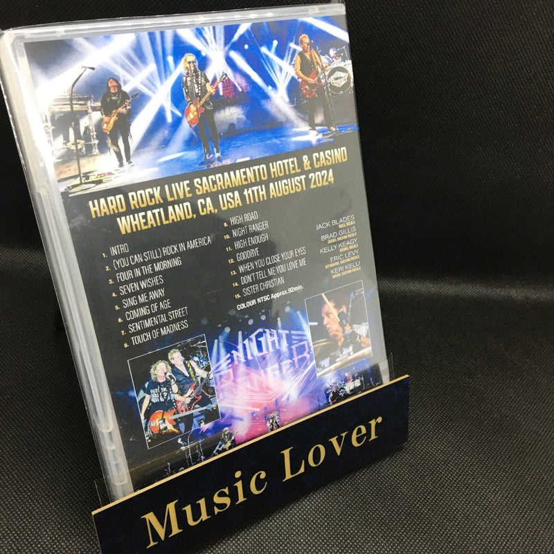 NIGHT RANGER / SACRAMENTO 2024 (1DVDR)