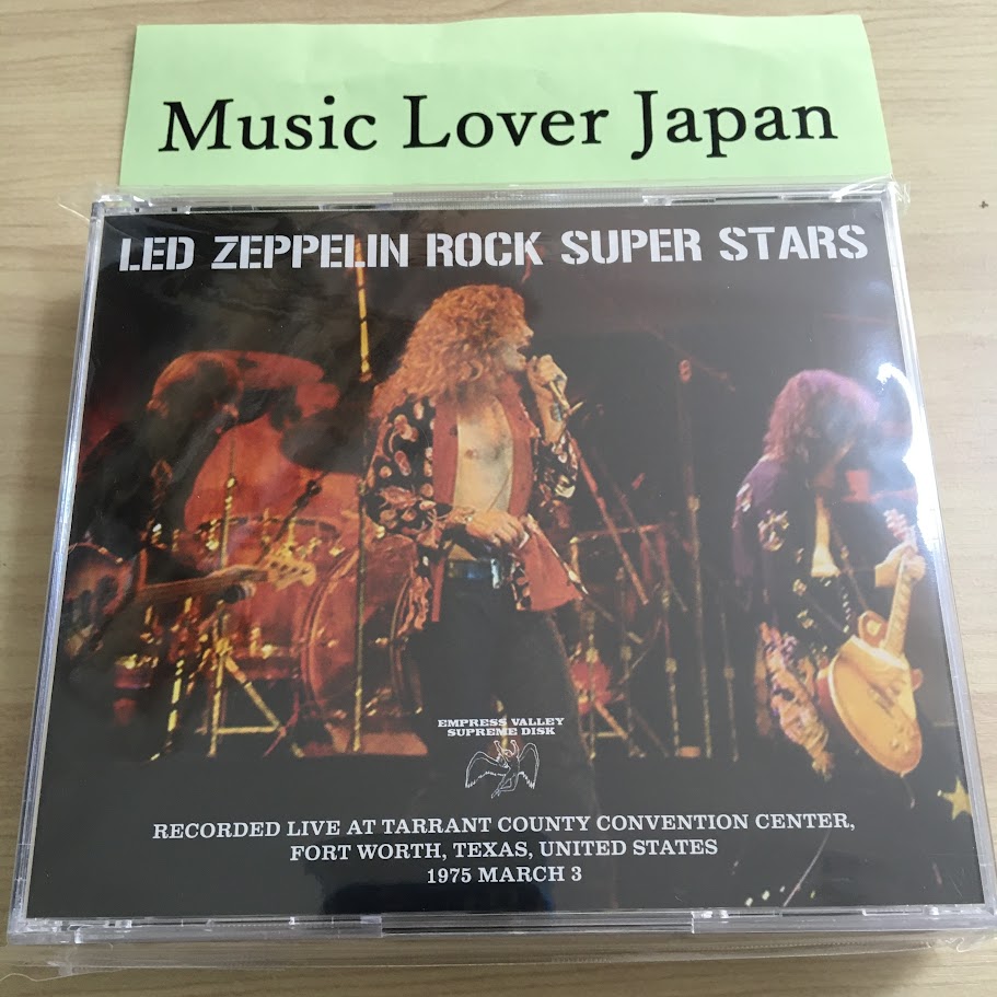 Led Zeppelin / Rock Super Stars 3CD EMPRESS VALLEY – Music Lover Japan