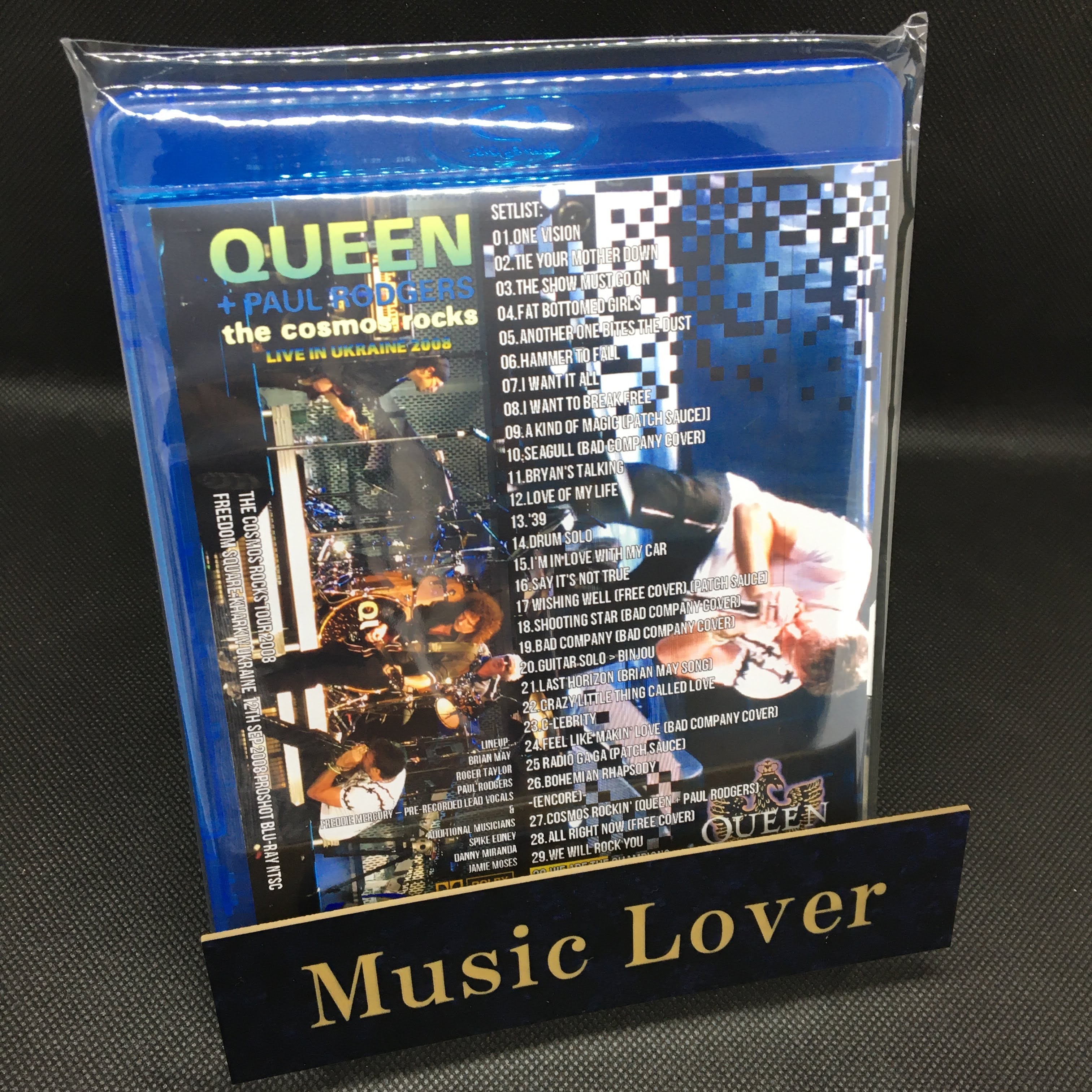 Queen + Paul Rodgers ツアーパンフレット Queen + Paul Rodgers / The Cosmos Rocks Tour 2008 (1BDR