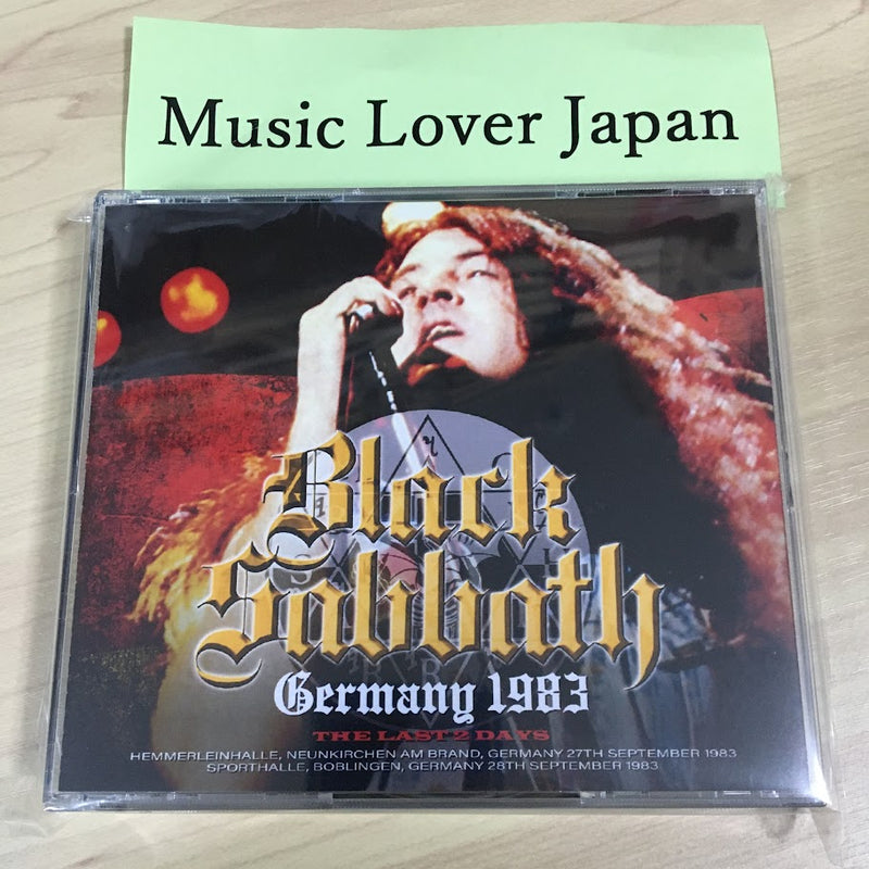 BLACK SABBATH / GERMANY 1983 THE LAST 2 DAYS (4CDR)