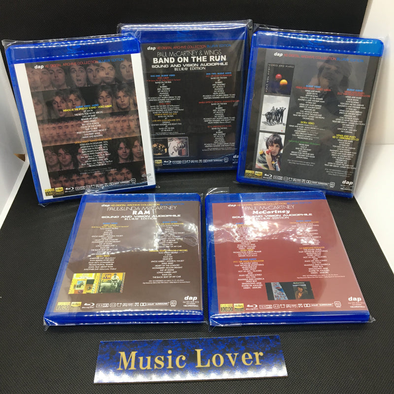 Paul McCartney 2018 DAP 5 Set Band On The Run Ram Venus And