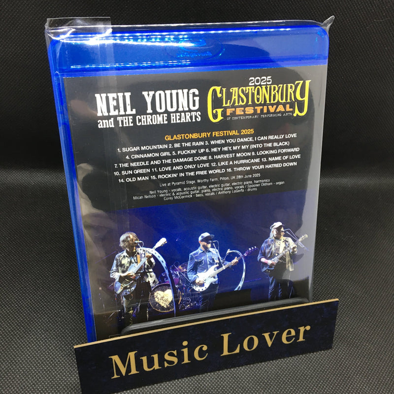 NEIL YOUNG and THE CHROME HEARTS / GLASTONBURY FESTIVAL 2025 HD Pro-shot (1BDR)
