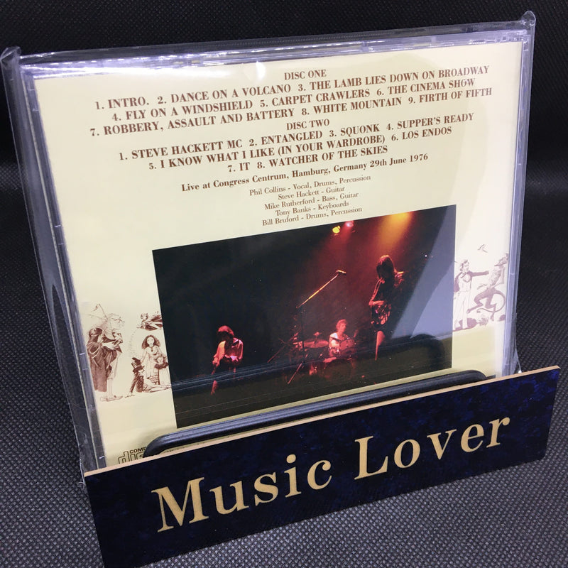 GENESIS / HAMBURG 1976 SOUNDBOARD (2CD)