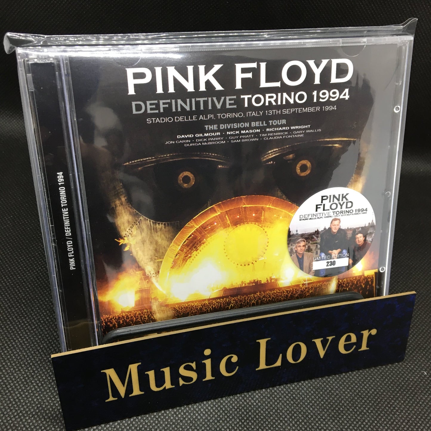 PINK FLOYD / DEFINITIVE TORINO 1994 2nd Press (2CD+1DVDR)