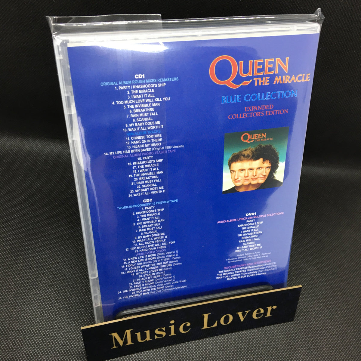 QUEEN クイーン（TEASER TAPE付）MIRACLE BOXセット Queen – The Miracle – Box Set (Promo): CD, Cassette, 1989