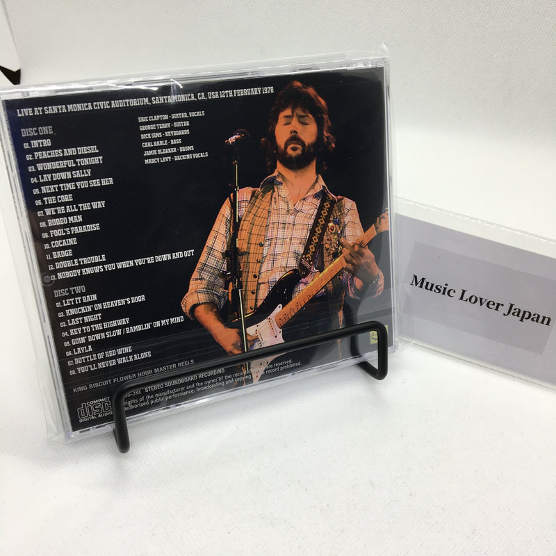 ERIC CLAPTON / SANTA MONICA 1978: KING BISCUIT FLOWER HOUR MASTER REELS (2CD)