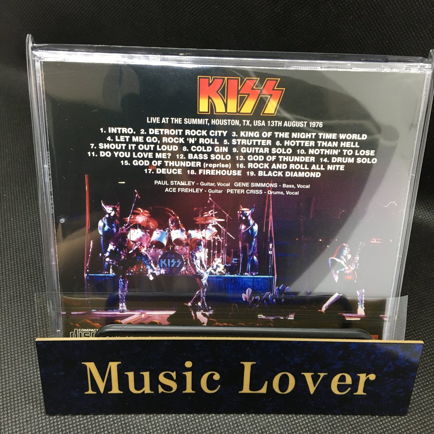 KISS / HOUSTON 1976 SOUNDBOARD (1CD)