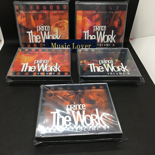 PRINCE / The Work 6, 7, 6+7, 8, 9 (Total 17CDR)