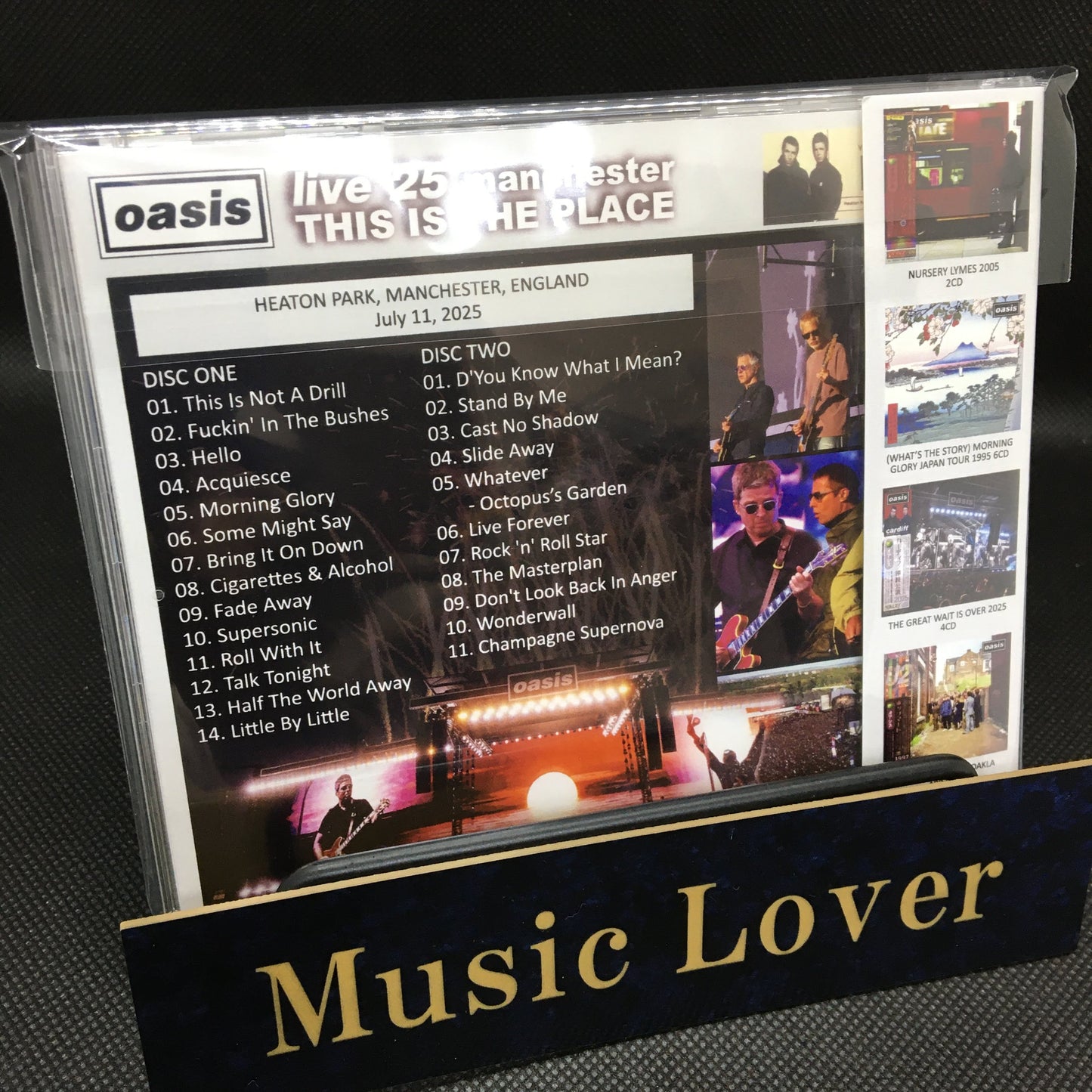 OASIS / 2025 THIS IS THE PLACE MANCHESTER FIRST SHOW (2CD)