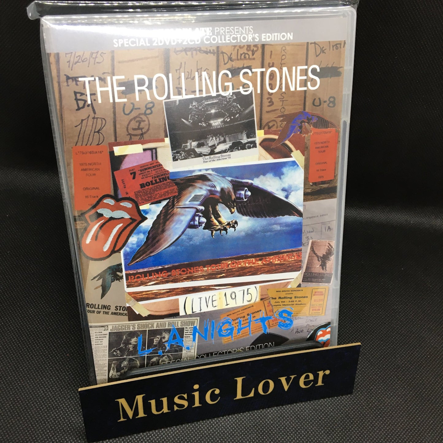 The Rolling Stones LA Nights 1975 Toronto 1989 4CD 3DVD Set