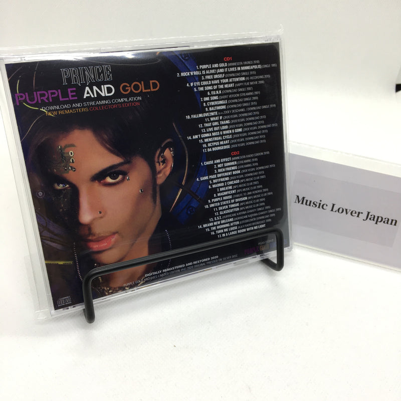 Prince Purple And Gold Best Compilation 2 CD New Remaster Collector's Edition