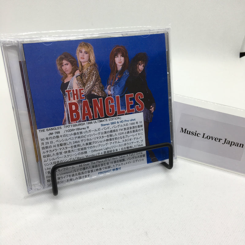 THE BANGLES / PITTSBURGH 1986 ULTIMATE EDITION Stereo SBD & HD Pro-shot (1CDR+1BDR)