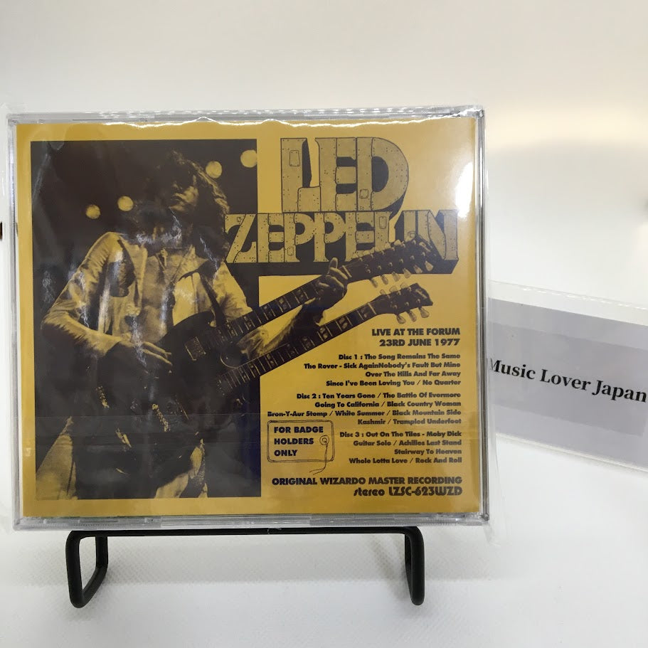 LED ZEPPELIN / FOR BADGE HOLDERS ONLY ORIGINAL WIZARDO MASTER 