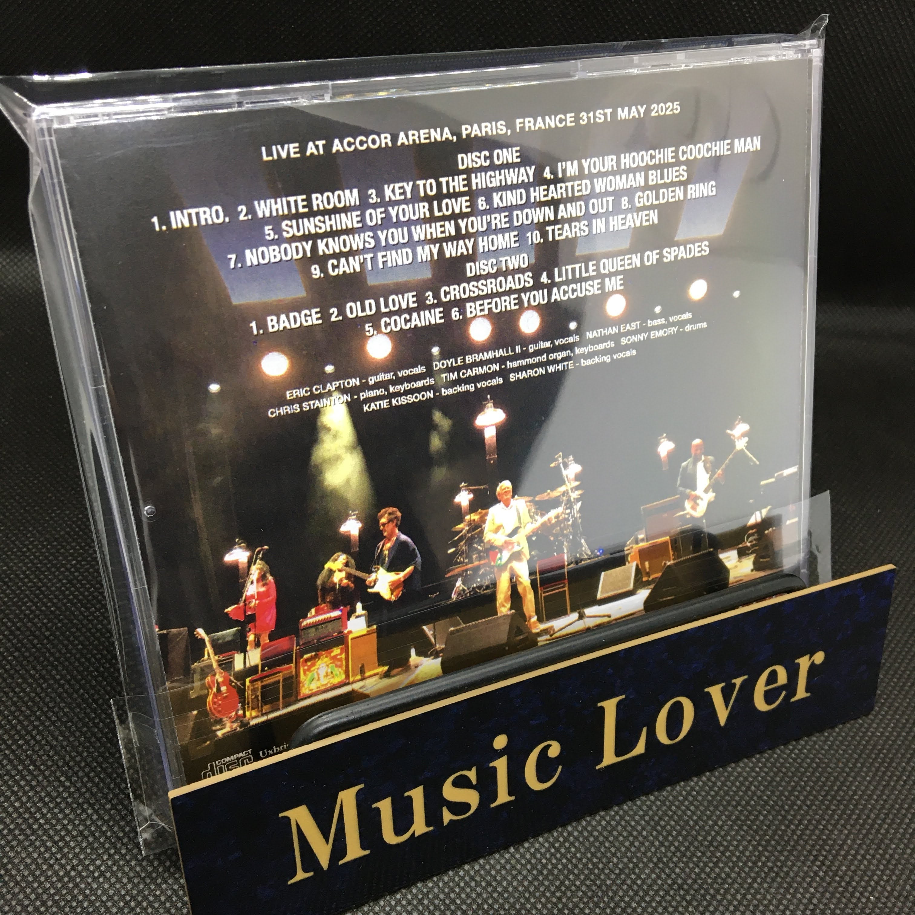 ERIC CLAPTON / PARIS 2025 (2CDR) – Music Lover Japan