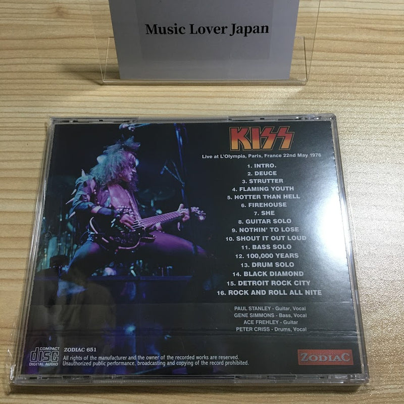 KISS / PARIS 1976 MASTER CASSETTE (1CD)