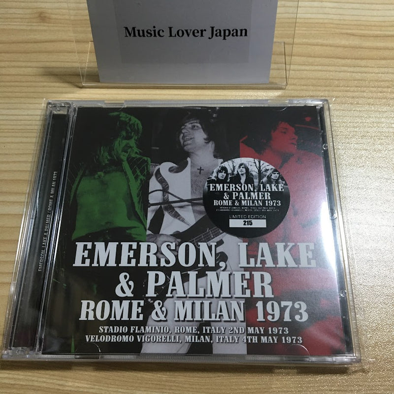 EMERSON, LAKE & PALMER / ROME & MILAN 1973 (2CD)