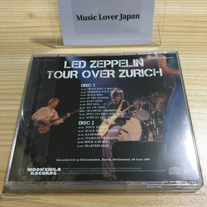 Led Zeppelin Tour Over Zurich Winston Remaster 1980 2CD 15 Tracks Moonchild