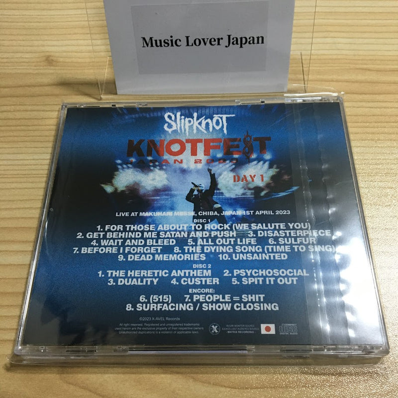 SLIPKNOT / KNOTFEST JAPAN 2023 DAY1 (2CDR)