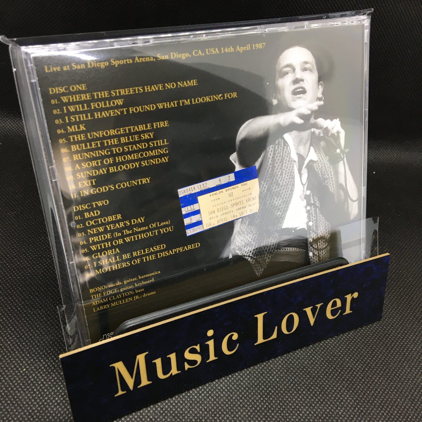 U2 / SAN DIEGO 1987 2ND NIGHT MASTER TAPES (2CD)