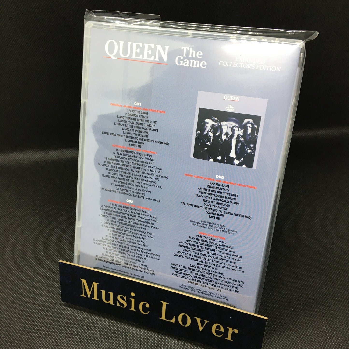 QUEEN / THE GAME EXPANDED COLLECTOR'S EDITION SPECIAL LIMITED EDITION [2CD+1DVD & 1BLURAY+DVD-AUDIO]