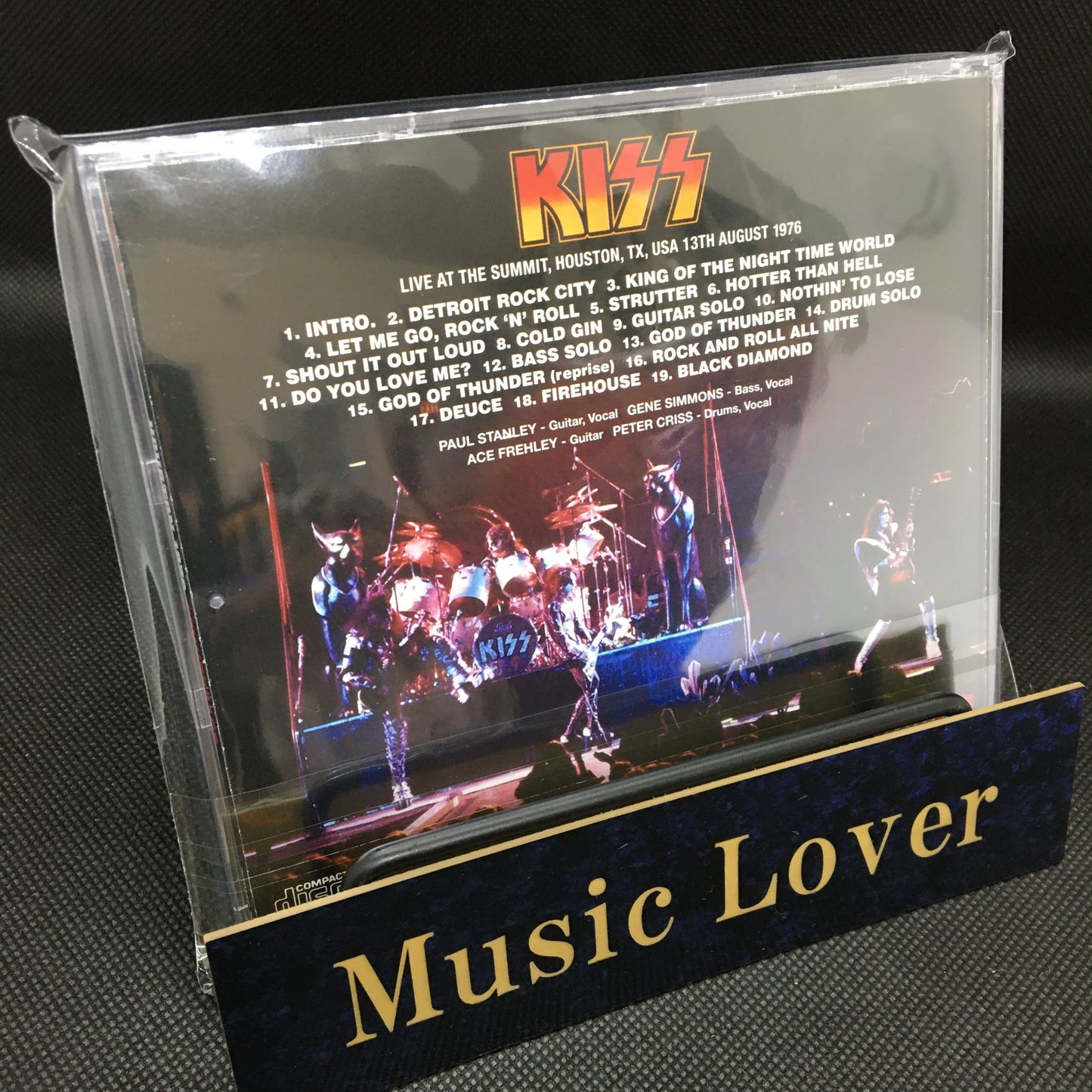 KISS / HOUSTON 1976 SOUNDBOARD (1CD)